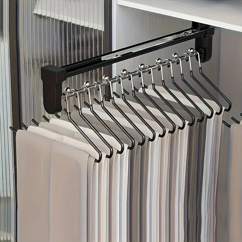 Uttrekkbar klesstang for garderobe, bilde 2