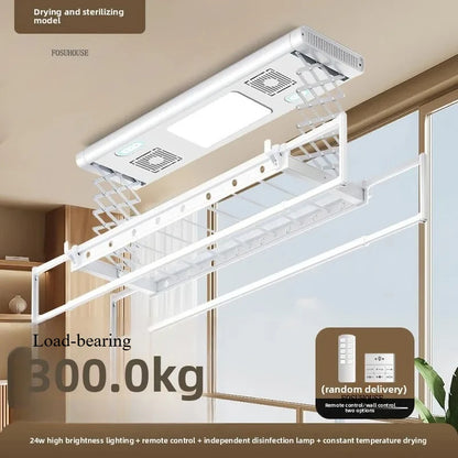 Takhengt elektrisk tørkestativ med fjernkontroll, bilde 12